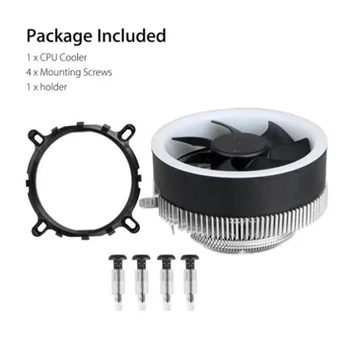 CPU Cooler Cooling Radiator Fan for Intel LGA 1150 1155 1156 775 1366 AMD AM2 AM2+ AM3 AM3+ AM4 3 Pin RGB CPU Cooler
CPU Cooler Cooling Radiator Fan for Intel LGA 1150 1155 1156 775 1366 AMD AM2 AM2+ AM3 AM3+ AM4 3 Pin RGB CPU Cooler