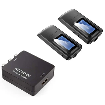 1080P Mini Composite RCA CVBS AV to HDMI Converter Adapter & Bluetooth 5.0 Receiver Transmitter LCD Display 3.5mm
1080P Mini Composite RCA CVBS AV to HDMI Converter Adapter & Bluetooth 5.0 Receiver Transmitter LCD Display 3.5mm