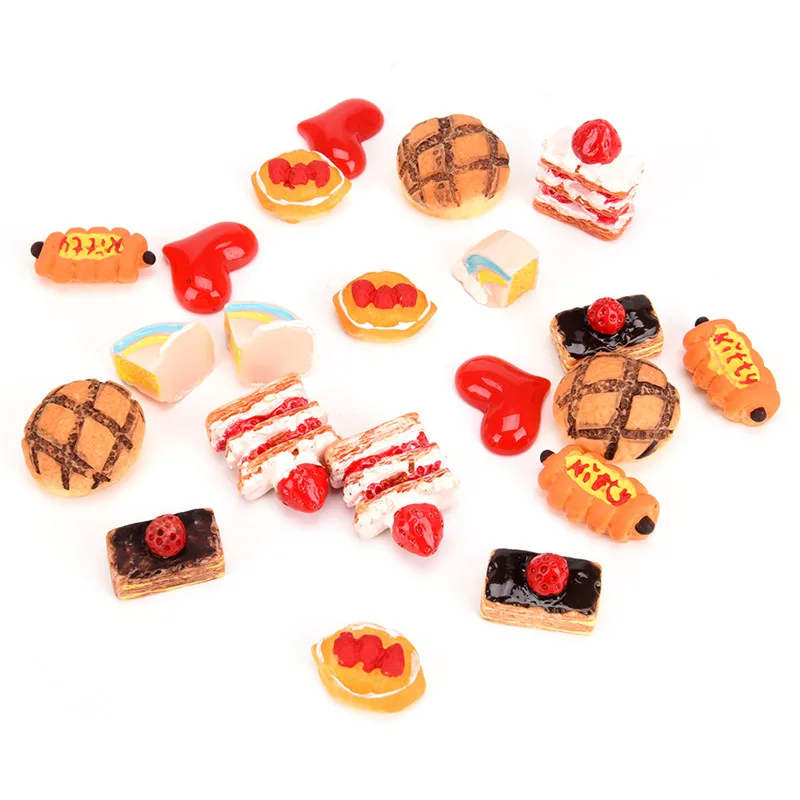 8Pcs/set Cute Simulation Ice Cream Cake Bread Cookie Donut Resin Food Charm Pendant DIY Craft Fake Artificial Dessert Food
8Pcs/set Cute Simulation Ice Cream Cake Bread Cookie Donut Resin Food Charm Pendant DIY Craft Fake Artificial Dessert Food