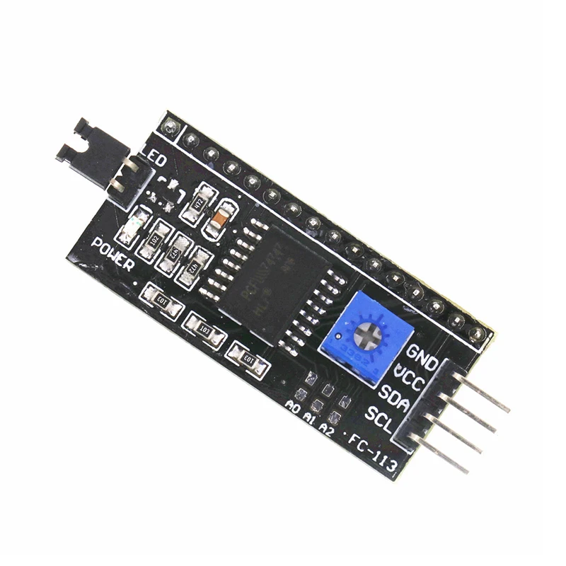 IIC I2C TWI SPI Serial Interface Board Port For Arduno 1602 2004 LCD LCD1602 Adapter Plate LCD Adapter Converter Module PCF8574
IIC I2C TWI SPI Serial Interface Board Port For Arduno 1602 2004 LCD LCD1602 Adapter Plate LCD Adapter Converter Module PCF8574