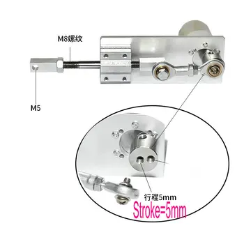 Stroke = 5mm, DIY automatic reciprocating motor, decelerating reciprocating linear motor, robot, automation mechanism
Stroke = 5mm, DIY automatic reciprocating motor, decelerating reciprocating linear motor, robot, automation mechanism