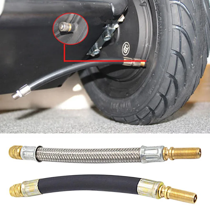 High Quality Stainless Steel Extended Nozzle Braided Wheel Tire Tyre Valve Extension Adapter - 150mm G66
High Quality Stainless Steel Extended Nozzle Braided Wheel Tire Tyre Valve Extension Adapter - 150mm G66