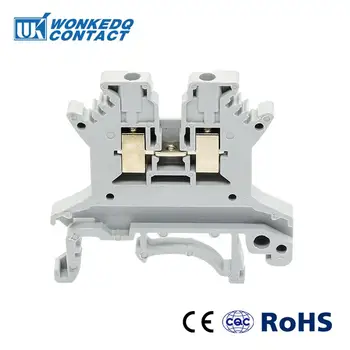 DIN Rail Screw Terminal Block 10Pcs UK-1.5N Universal Class Connector Wire Connector Block Terminal Contact Blocks
DIN Rail Screw Terminal Block 10Pcs UK-1.5N Universal Class Connector Wire Connector Block Terminal Contact Blocks