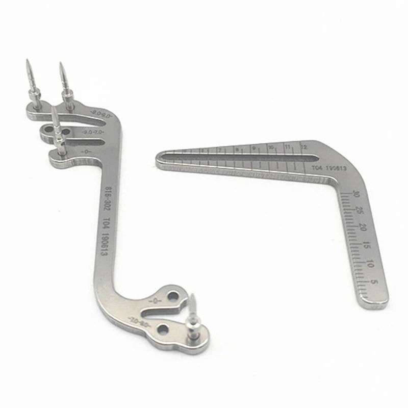1 set New Dental Implant Guide Set Tooth Measuring Ruler Calipers Bone Ridge S+L High Strength Dentistry Implant Tool
1 set New Dental Implant Guide Set Tooth Measuring Ruler Calipers Bone Ridge S+L High Strength Dentistry Implant Tool