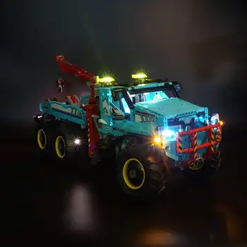 LED Light Up Kit for 42070 Technic for Ultimate All Terrain Truck 6X6 Blocks Toy Bricks (Only Light Included)
LED Light Up Kit for 42070 Technic for Ultimate All Terrain Truck 6X6 Blocks Toy Bricks (Only Light Included)