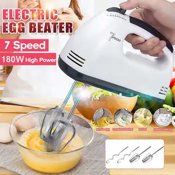 Hand Mini Egg Cream Mixer Food Blender 7 Speed Control Multifunctional Food Processor Kitchen Electric Manual Cooking Tools New
Hand Mini Egg Cream Mixer Food Blender 7 Speed Control Multifunctional Food Processor Kitchen Electric Manual Cooking Tools New