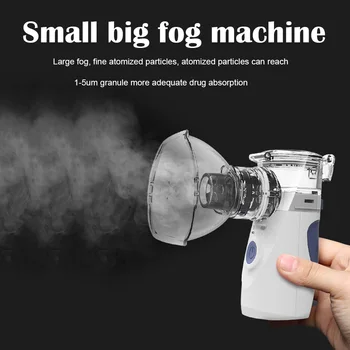 Mini Handheld Portable Inhale Nebulizer Silent Ultrasonic Medical Steaming Inhaler Adult Kid Rechargeable Respirator Health Care
Mini Handheld Portable Inhale Nebulizer Silent Ultrasonic Medical Steaming Inhaler Adult Kid Rechargeable Respirator Health Care