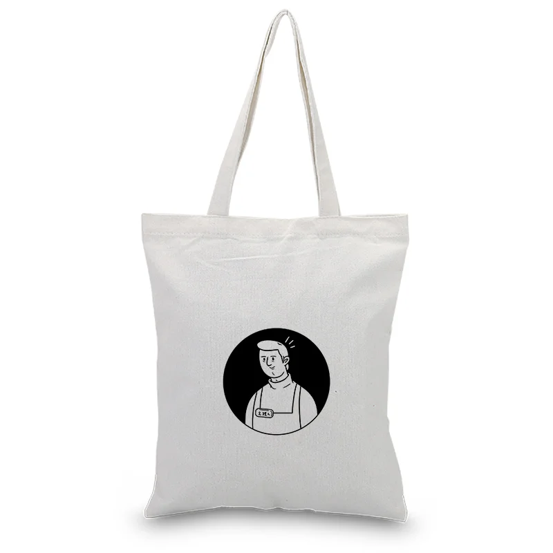 Canvas Tote Bag Daily Use Text DIY Custom Print Logo Handbag Daily sketches Shopping Bag Eco Reusable Recycle
Canvas Tote Bag Daily Use Text DIY Custom Print Logo Handbag Daily sketches Shopping Bag Eco Reusable Recycle