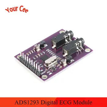 ADS1293 Digital Electrocardiogram (ECG) Module Physiological Signal Measurement 3-Channel 24-Bit Analog Front End
ADS1293 Digital Electrocardiogram (ECG) Module Physiological Signal Measurement 3-Channel 24-Bit Analog Front End