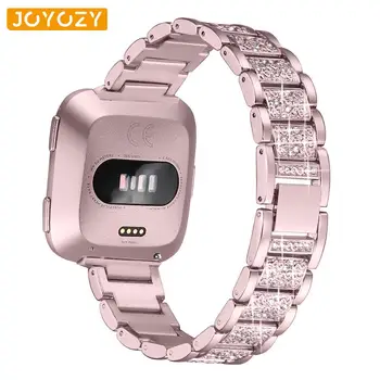 Joyozy diamond Replacement Metal Bling For Fitbit Versa versa2 Bands Bracelets Accesssories with Rhinestones for fit bit Versa
Joyozy diamond Replacement Metal Bling For Fitbit Versa versa2 Bands Bracelets Accesssories with Rhinestones for fit bit Versa
