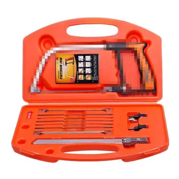 Multi-Function 12 In 1 Magic Hand Saw Diy Metal Wood Glass Kit Blades Model Multi Purpose Hobby Portable Hacksaw Set
Multi-Function 12 In 1 Magic Hand Saw Diy Metal Wood Glass Kit Blades Model Multi Purpose Hobby Portable Hacksaw Set