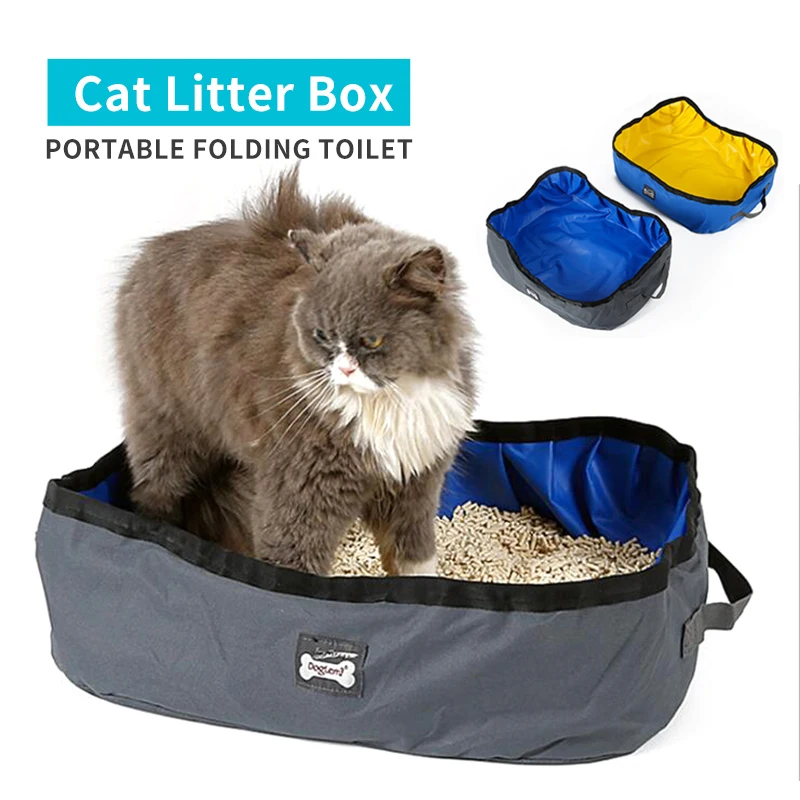 Portable Cat Litter Box Folding Waterproof Outdoor Travel Pet Cats Toilet For Puppy Kitte Oxford Fabric Easy Take In Cat Supplie
Portable Cat Litter Box Folding Waterproof Outdoor Travel Pet Cats Toilet For Puppy Kitte Oxford Fabric Easy Take In Cat Supplie
