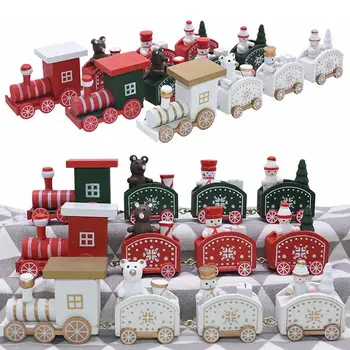 Christmas Wooden Train Toy White Red Green Christmas New Year Party Ornament Kids Favor Festival Gift Home Decoration Supplies 8
Christmas Wooden Train Toy White Red Green Christmas New Year Party Ornament Kids Favor Festival Gift Home Decoration Supplies 8