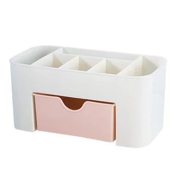 Saving Space Desktop Storage Box for Office Home Storage Cosmetic Makeup Storage Drawer Type Box 6 Grids Brush Lipstick Holder 
Saving Space Desktop Storage Box for Office Home Storage Cosmetic Makeup Storage Drawer Type Box 6 Grids Brush Lipstick Holder