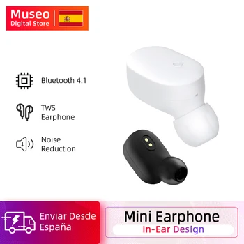 Xiaomi Mini Bluetooth Earphone Wireless Bluetooth 4.1 Earphone In-Ear IPX4 Waterproof One Button Smart Control For Mi9 Note 7
Xiaomi Mini Bluetooth Earphone Wireless Bluetooth 4.1 Earphone In-Ear IPX4 Waterproof One Button Smart Control For Mi9 Note 7