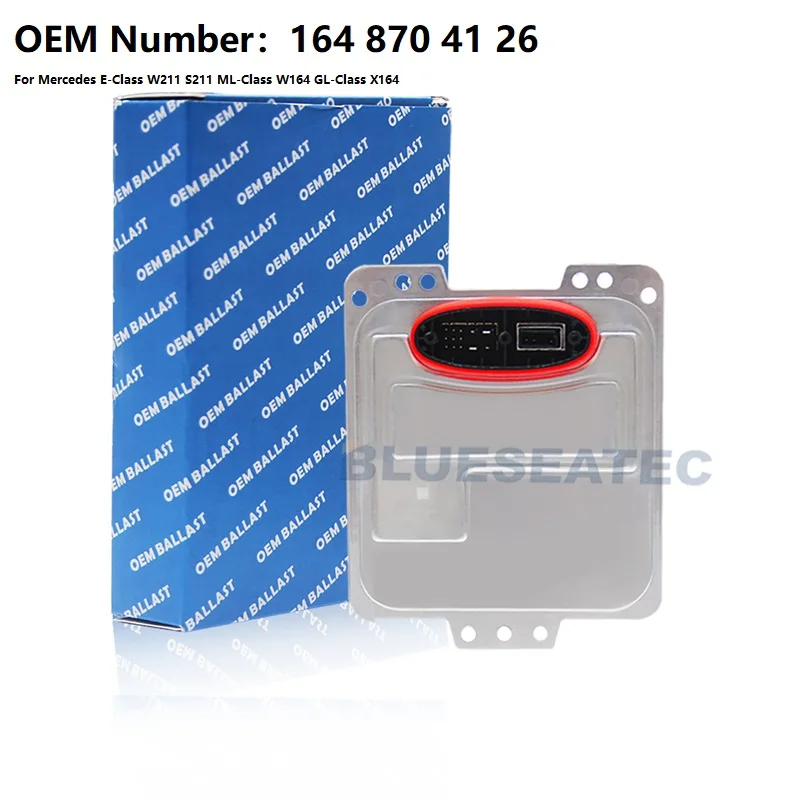 NEW OEM Xenon LED Module Ballast Control Replaces 1648704126 For Mer cedes B enz E-Class W211 S211 ML-Class W164 GL-Class X164
NEW OEM Xenon LED Module Ballast Control Replaces 1648704126 For Mer cedes B enz E-Class W211 S211 ML-Class W164 GL-Class X164
