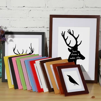Nature Solid Wooden Frame A4 A3 Black White Red Blue Color Picture Photo Frame with Mats for Wall Mounting Hardware Included
Nature Solid Wooden Frame A4 A3 Black White Red Blue Color Picture Photo Frame with Mats for Wall Mounting Hardware Included