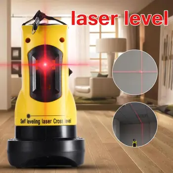 Laser Level 360 Degrees Rotary Slash Functional Self-leveling Hight Adjustable DIY Economic 2 (1V, 1H) Cross Lines Laser Level
Laser Level 360 Degrees Rotary Slash Functional Self-leveling Hight Adjustable DIY Economic 2 (1V, 1H) Cross Lines Laser Level