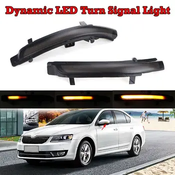 1Pair Dynamic LED Turn Signal Light for Skoda Octavia MK2 1Z3 1Z5 09-13 Superb B6 3T4 08-1 Side Wing Rearview Mirror Light Lamp
1Pair Dynamic LED Turn Signal Light for Skoda Octavia MK2 1Z3 1Z5 09-13 Superb B6 3T4 08-1 Side Wing Rearview Mirror Light Lamp