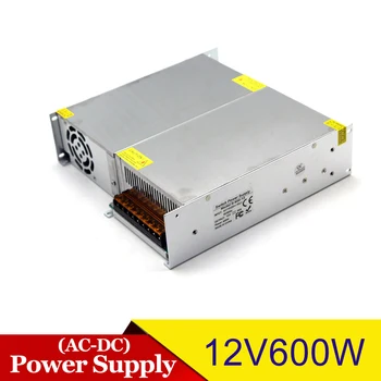 12V Volt Power Supply 50A 600W DC12V LED Driver Adapter Lighting Transformers 110v 220v AC-DC SMPS For Monitor Strip Light CCTV
12V Volt Power Supply 50A 600W DC12V LED Driver Adapter Lighting Transformers 110v 220v AC-DC SMPS For Monitor Strip Light CCTV