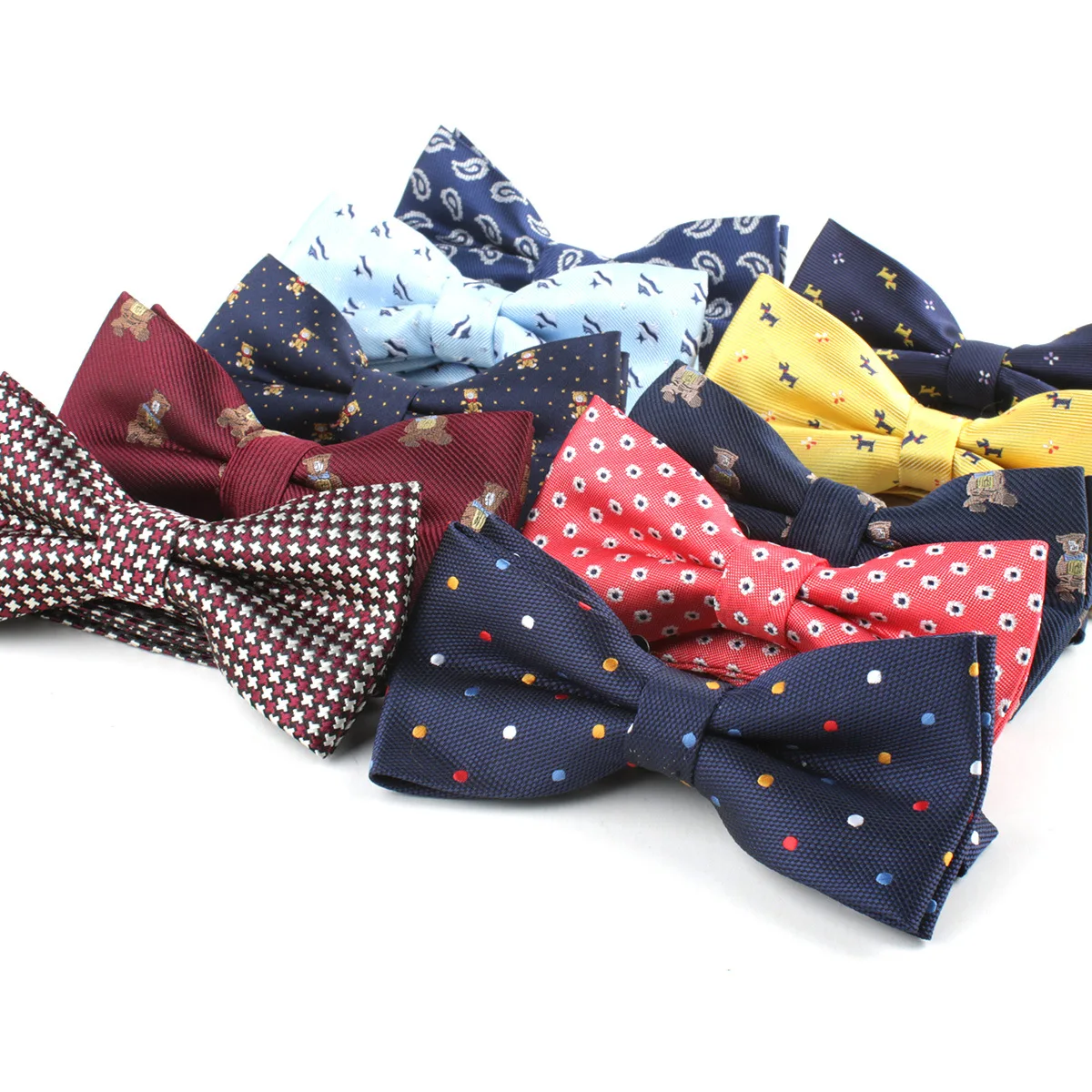 Children Man Fashion Polyester Bow Tie Kid Classical Bowties Animal Car Fish Aircraft Bicycle Butterfly Party Pet Bowtie Ties
Children Man Fashion Polyester Bow Tie Kid Classical Bowties Animal Car Fish Aircraft Bicycle Butterfly Party Pet Bowtie Ties