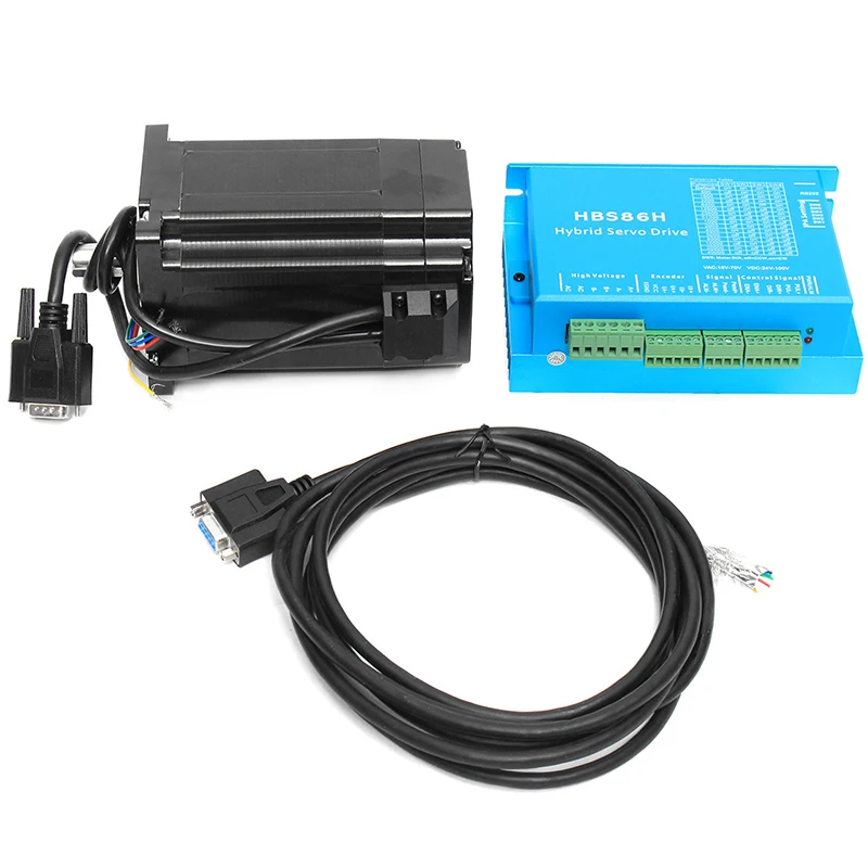 6A HSS86 Hybrid Step-Servo Driver CNC Controller Kit Nema34 Closed Loop 8.5N.M Servo Motor Stepper Motor
6A HSS86 Hybrid Step-Servo Driver CNC Controller Kit Nema34 Closed Loop 8.5N.M Servo Motor Stepper Motor