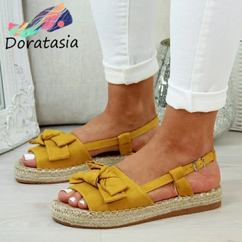 DORATASIA Retro Women Butterfly Knot Back Strap Shoes 2020 Fashion Brand Sandals Women Summer Sandals
DORATASIA Retro Women Butterfly Knot Back Strap Shoes 2020 Fashion Brand Sandals Women Summer Sandals