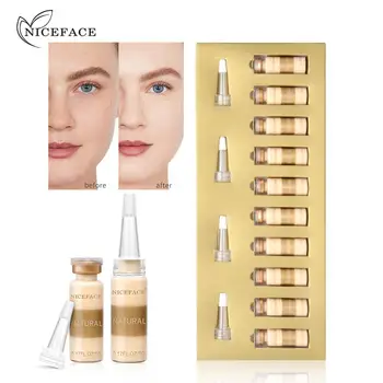 10 Pcs/box Liquid Foundation Kit Face Makeup Set Skin Evolution Oil-control Make up Concealer Brighten Bronzer Corrector Cream
10 Pcs/box Liquid Foundation Kit Face Makeup Set Skin Evolution Oil-control Make up Concealer Brighten Bronzer Corrector Cream