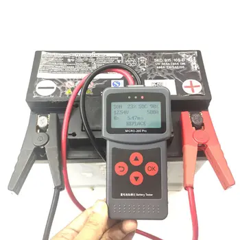 MICRO-200PRO Automobile Battery Tester Capacity Digital Car Load Discharge System Analyzer Auto Truck Motorcycle Repair
MICRO-200PRO Automobile Battery Tester Capacity Digital Car Load Discharge System Analyzer Auto Truck Motorcycle Repair