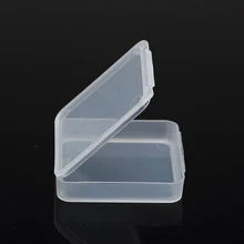 Square Empty Mini Clear Plastic Organizer Storage Box Containers with Hinged Lids for Small Items, Craft Projects 5.4x5.4x1.2cm
Square Empty Mini Clear Plastic Organizer Storage Box Containers with Hinged Lids for Small Items, Craft Projects 5.4x5.4x1.2cm