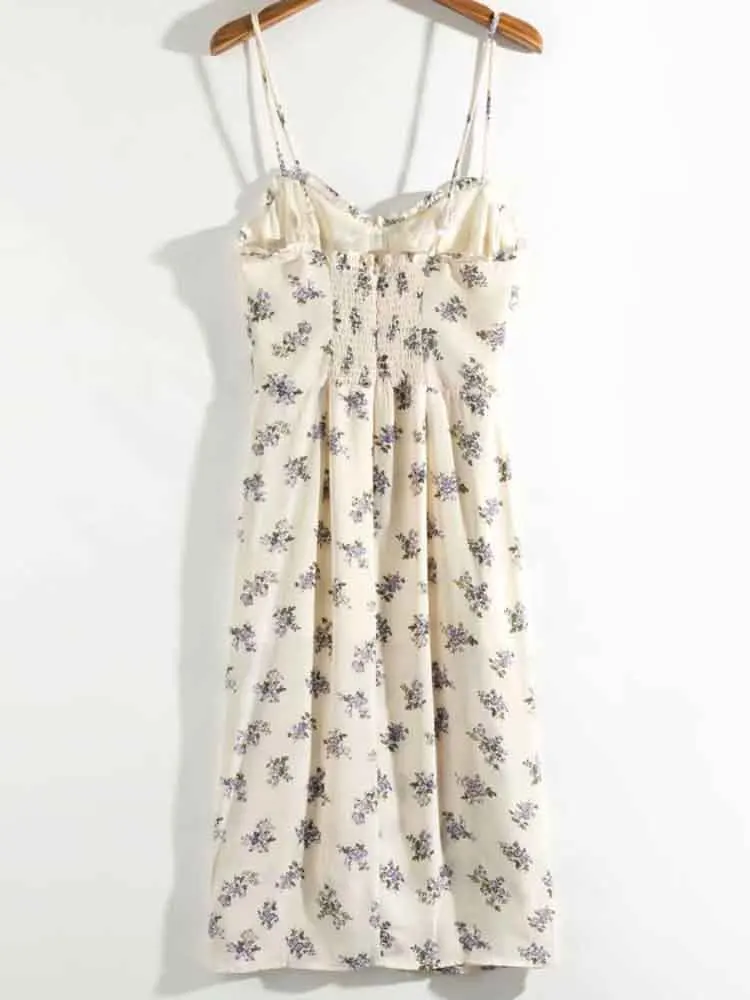 yinlinhe High Waist Slim Vintage Dress Women Elasticity Strap Backless Summer Dress Beach Holiday Split Ruffles Vestidos 1462 yinlinhe High Waist Slim Vintage Dress Women Elasticity Strap Backless Summer Dress Beach Holiday Split Ruffles Vestidos 1462