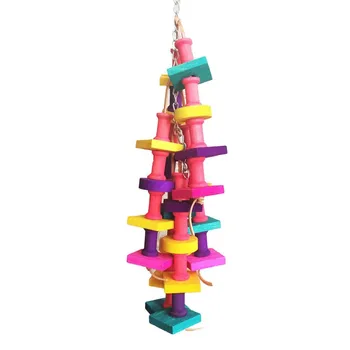 Building Blocks Toys for Small, Medium and Large Parrots, Pet Rainbow Bite String Toys, Chewing Toy for Birds
Building Blocks Toys for Small, Medium and Large Parrots, Pet Rainbow Bite String Toys, Chewing Toy for Birds