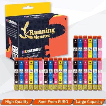 24pcs Compatible Ink Cartridge T2431 - T2436 24XL For ink EXPRESSION PHOTO XP-55 XP-760 XP-850 XP-860 XP-950 XP-750 printer
24pcs Compatible Ink Cartridge T2431 - T2436 24XL For ink EXPRESSION PHOTO XP-55 XP-760 XP-850 XP-860 XP-950 XP-750 printer