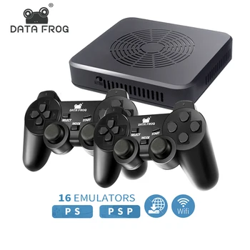 DATA FROG WIFI Video Game Console Support 4 Player Built-in 3000+games 100 3D games For PS1/PSP Retro Game Console Support HDMI
DATA FROG WIFI Video Game Console Support 4 Player Built-in 3000+games 100 3D games For PS1/PSP Retro Game Console Support HDMI