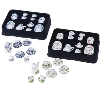 15PCS 1:12 Miniature 15pcs Porcelain Tea Cup Set Chintz Flower Tableware Kitchen Dollhouse
15PCS 1:12 Miniature 15pcs Porcelain Tea Cup Set Chintz Flower Tableware Kitchen Dollhouse