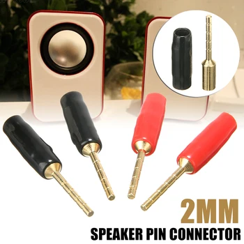 4pcs Audio Speaker Screw Banana Plugs Connectors Gold Plated 2mm Speakers Pin Connector Banana Plug Screw Terminals 
4pcs Audio Speaker Screw Banana Plugs Connectors Gold Plated 2mm Speakers Pin Connector Banana Plug Screw Terminals