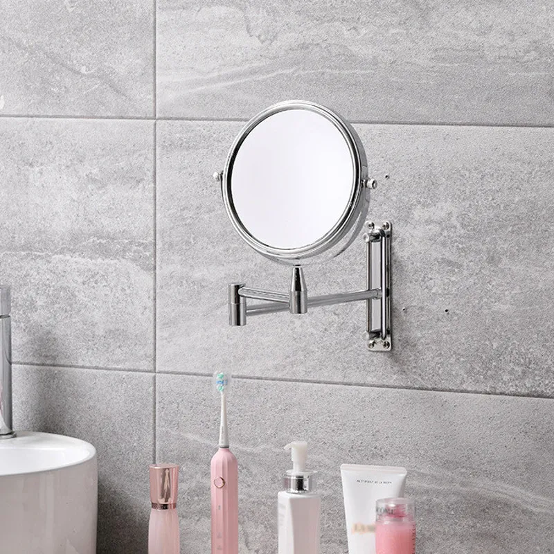 Makeup Mirror Extendable 7/8 inch 3X 5X 7X Magnifying Bathroom Wall Mount Mirror Bath Mirror Double-side Vanity Cosmetic Mirrors 
Makeup Mirror Extendable 7/8 inch 3X 5X 7X Magnifying Bathroom Wall Mount Mirror Bath Mirror Double-side Vanity Cosmetic Mirrors