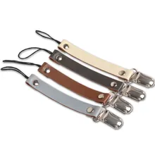 Leather Baby Short Pacifier Clip Chain Soother Nipple Holder Clasps Metal Dummy Clip Toddler Feeding For Baby Teething Product
Leather Baby Short Pacifier Clip Chain Soother Nipple Holder Clasps Metal Dummy Clip Toddler Feeding For Baby Teething Product