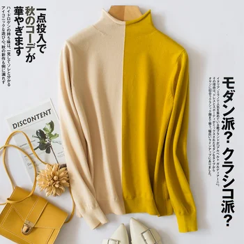 2019 Cashmere Knitted Sweater Women свитер женский Coloured cashmere sweater Pullovers Turtleneck Sweaters кофта женская
2019 Cashmere Knitted Sweater Women свитер женский Coloured cashmere sweater Pullovers Turtleneck Sweaters кофта женская