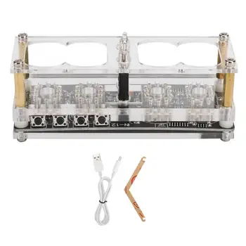 alexa compatible IN-12 LED Tube Clock 4-Bit Seven-Color RGB LED DS3231 Digital Nixie Clock IN-12B sonoff basic
alexa compatible IN-12 LED Tube Clock 4-Bit Seven-Color RGB LED DS3231 Digital Nixie Clock IN-12B sonoff basic