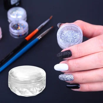20pcs 5g Empty Diamond Design Pot Jars Plastic Cosmetic Containers Eyeshadow Box for Liquid Creams Cosmetic Sample (Transparent
20pcs 5g Empty Diamond Design Pot Jars Plastic Cosmetic Containers Eyeshadow Box for Liquid Creams Cosmetic Sample (Transparent