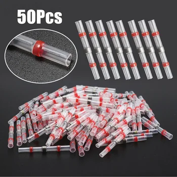10/20/50PCS Waterproof Heat Shrink Soldering Sleeve Terminals Insulated Butt Electrical Wire Connectors Wire Soldered Terminals
10/20/50PCS Waterproof Heat Shrink Soldering Sleeve Terminals Insulated Butt Electrical Wire Connectors Wire Soldered Terminals