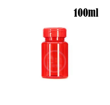 500pcs 100ml Transparent Red PET Packing Bottles, Plastic Packing Bottles, Capsules Containers, Powder Storages With Flip Caps
500pcs 100ml Transparent Red PET Packing Bottles, Plastic Packing Bottles, Capsules Containers, Powder Storages With Flip Caps