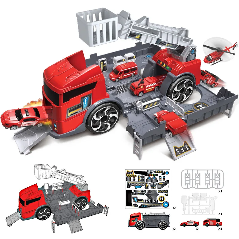 CHILDREN'S Toy Mop Head Container Inertia Car Model Set Perfect for Parking Lot Sliding Boy Toy
CHILDREN'S Toy Mop Head Container Inertia Car Model Set Perfect for Parking Lot Sliding Boy Toy