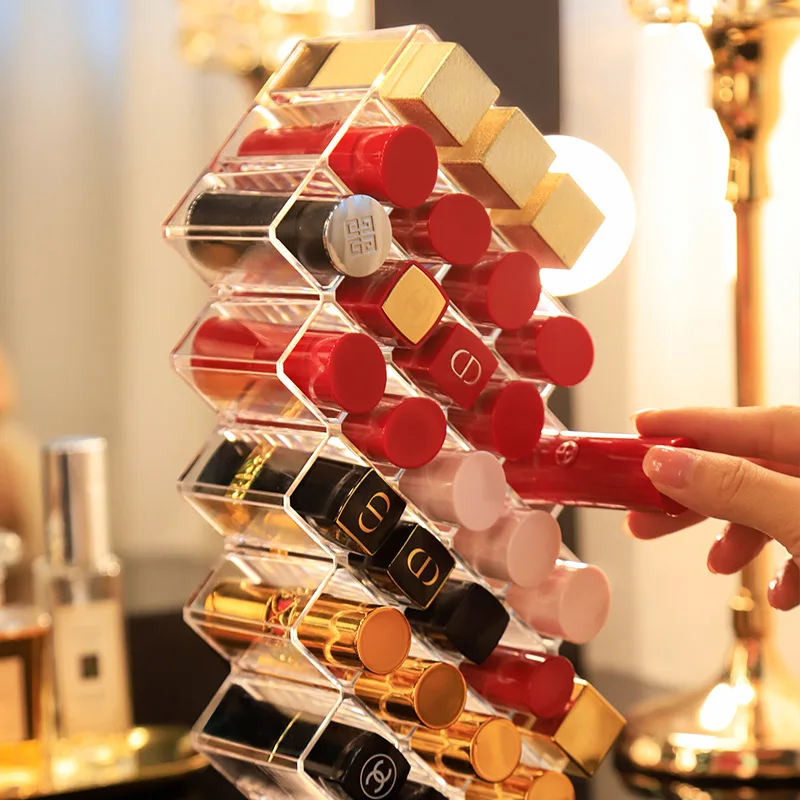 Lipstick Acrylic Storage Box Red Desktop Organizer Multi-layer Fish-shaped Transparent Box Rack Plastic Pure Color Storage Box
Lipstick Acrylic Storage Box Red Desktop Organizer Multi-layer Fish-shaped Transparent Box Rack Plastic Pure Color Storage Box