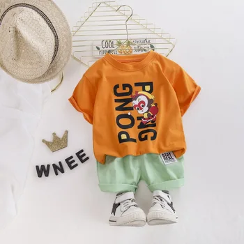 New Summer Children Clothing Kid Fashion Toddler Boy Girls Cartoon T Shirt Shorts 2Pcs/sets Baby Infant Clothes Casual Tracksuit
New Summer Children Clothing Kid Fashion Toddler Boy Girls Cartoon T Shirt Shorts 2Pcs/sets Baby Infant Clothes Casual Tracksuit