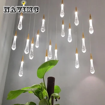 Gold Water drop Crystal Creative Pendant Light European-style Luxury LED Lamps Moderm Glass Indoor Lighting Restaurant
Gold Water drop Crystal Creative Pendant Light European-style Luxury LED Lamps Moderm Glass Indoor Lighting Restaurant