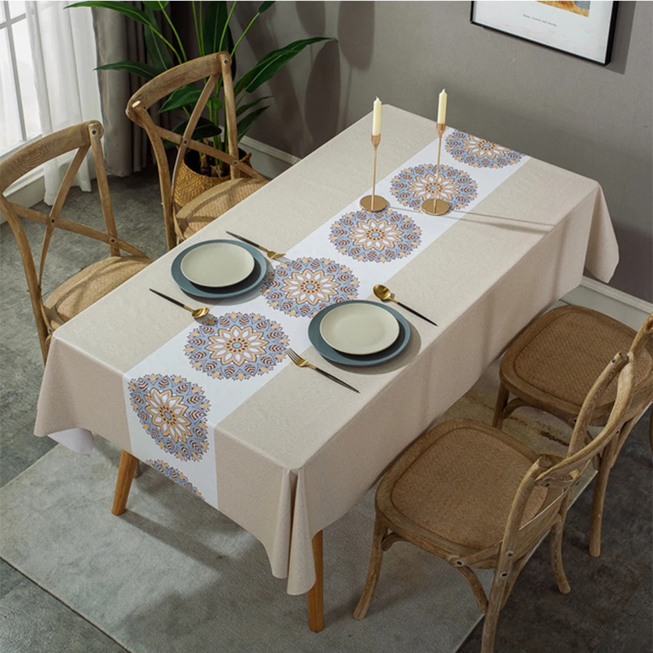 Oilcloth Tablecloth Spill Proof Plastic Vinyl PVC Wipeable Waterproof Rectangular Tablecloth Stain Resistant Vintage Camping
Oilcloth Tablecloth Spill Proof Plastic Vinyl PVC Wipeable Waterproof Rectangular Tablecloth Stain Resistant Vintage Camping
