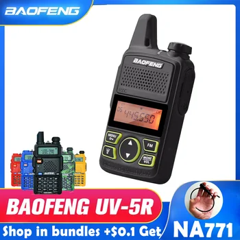 Walkie Talkie Baofeng T1 Mini Portable Ham Radio Station UHF 400-470mhz 20CH FM PTT BF T1 Handheld Communicator BF-T1 Radios
Walkie Talkie Baofeng T1 Mini Portable Ham Radio Station UHF 400-470mhz 20CH FM PTT BF T1 Handheld Communicator BF-T1 Radios