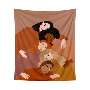 Nordic Style Girl Floral Decoration Background Hanging Cloth-Room Tapestry-Home Wall Tapestry Wall Hanging Dormitory Decoration
Nordic Style Girl Floral Decoration Background Hanging Cloth-Room Tapestry-Home Wall Tapestry Wall Hanging Dormitory Decoration